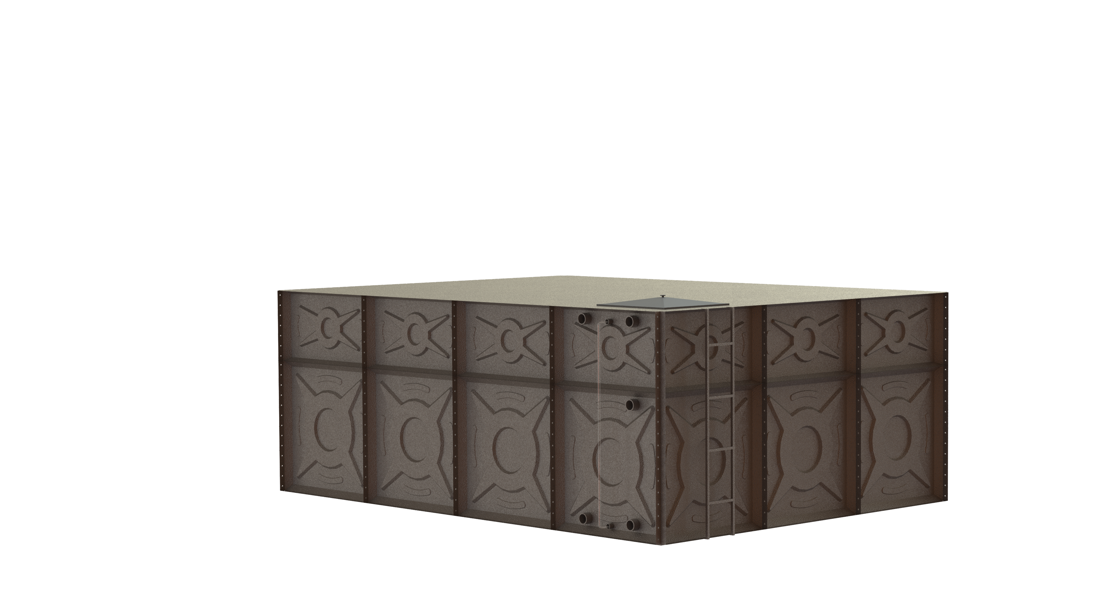 Galvaniz Modüler Su Tankı 2